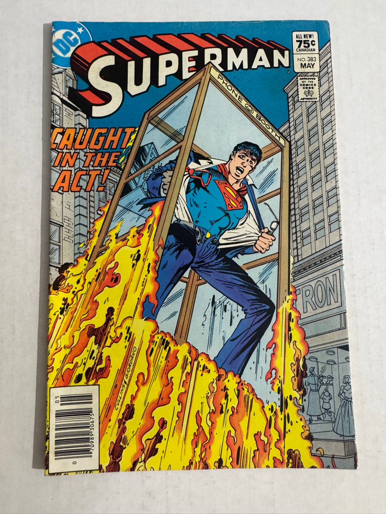 SUPERMAN #383 VG/FN CANADIAN PRICE VARIANT