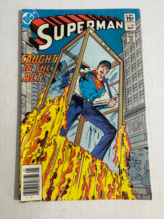 SUPERMAN #383 VG/FN CANADIAN PRICE VARIANT