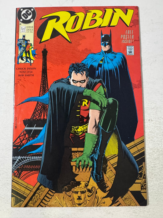 ROBIN #1 FN+ Brian Bolland Cover 1ST APPEARANCE