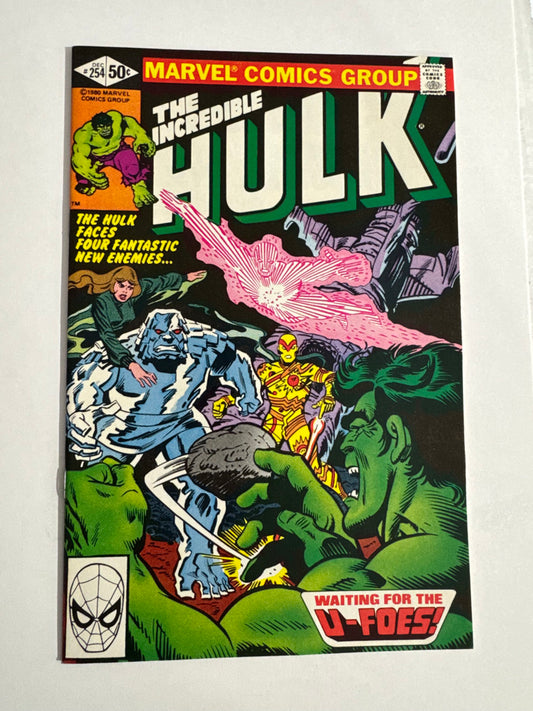 INCREDIBLE HULK #254 VF+ 1ST APPEARANCE