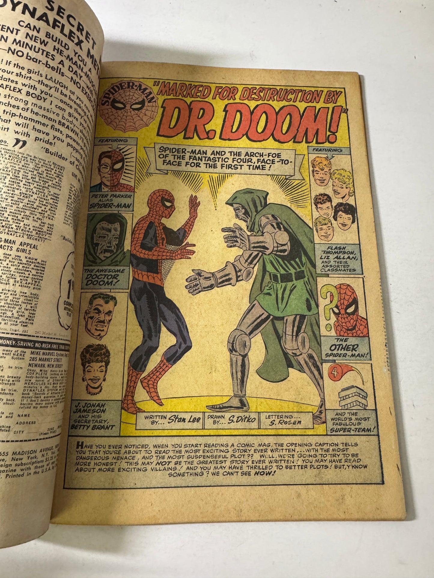 AMAZING SPIDER-MAN #5 Incomplete W/ Reproduction Cover