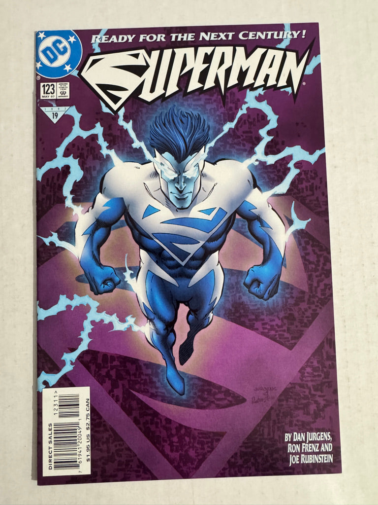 SUPERMAN #123 Vol 2 Standard Cover 1ST APPEARANCE