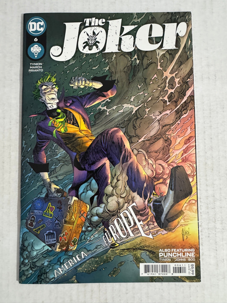 JOKER #6 Vol 2 NM Guillem March Cover