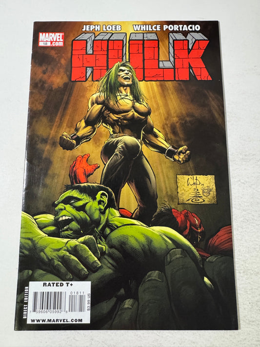 HULK #18 VF Whilce Portacio Cover