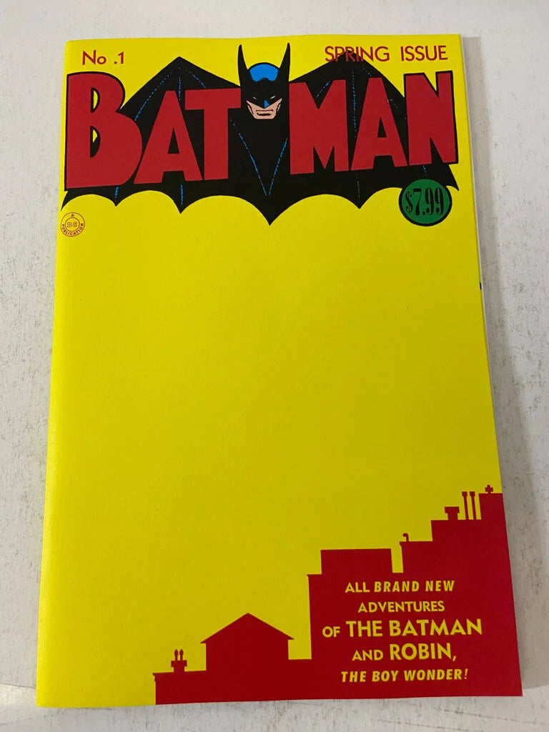 BATMAN #1 NM 2023 Facsimile Blank Variant