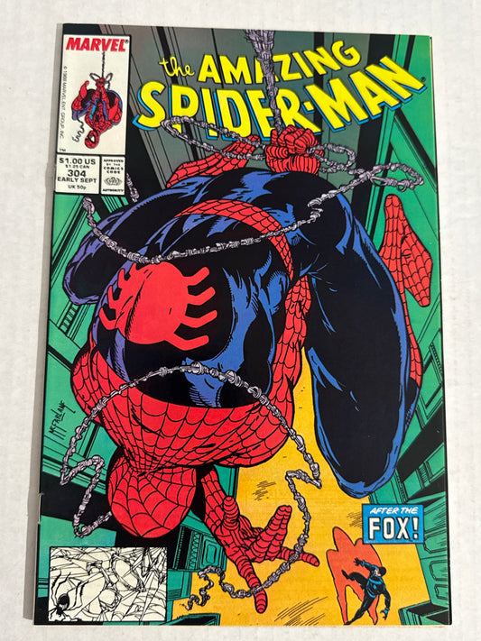 AMAZING SPIDER-MAN #304 NM- Todd McFarlane Cover
