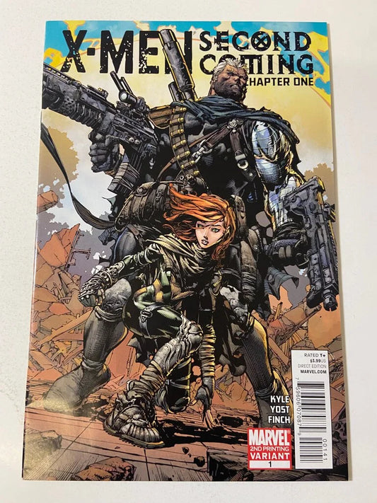 X-MEN SECOND COMING #1 VF/NM David Finch 2nd Print Variant