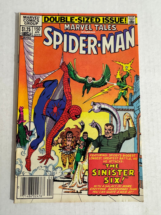 MARVEL TALES #150 FN/VF CANADIAN PRICE VARIANT