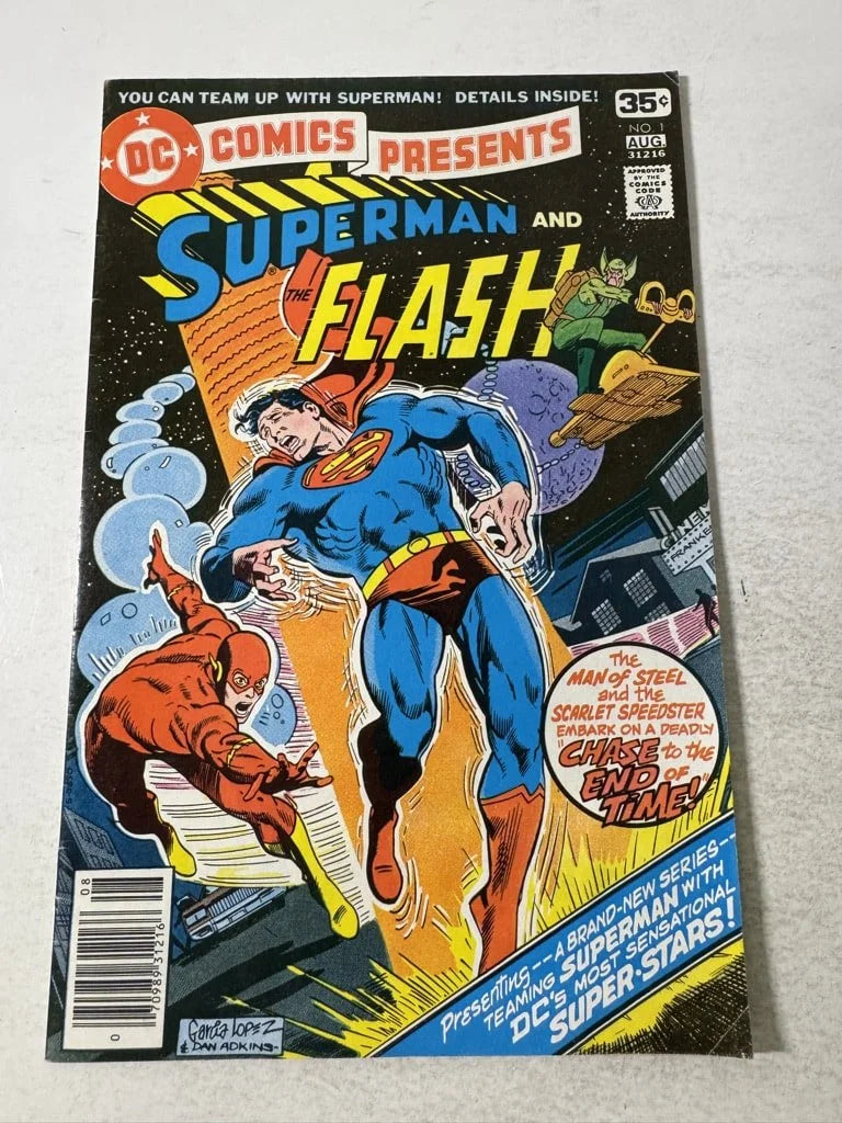 DC COMICS PRESENTS #1 FN/VF