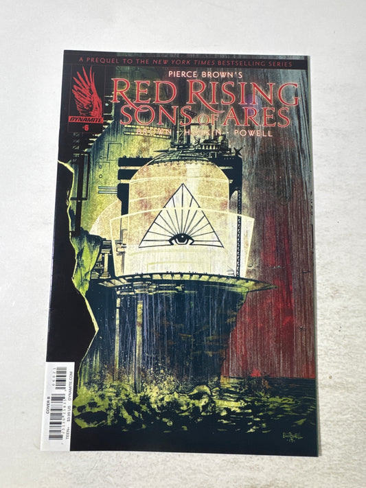 PIERCE BROWN'S RED RISING Sons of Ares #6 VF+ B Variant