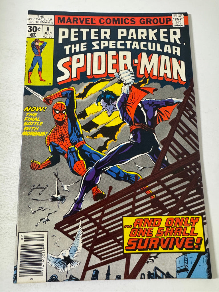 SPECTACULAR SPIDER-MAN #8 VF+