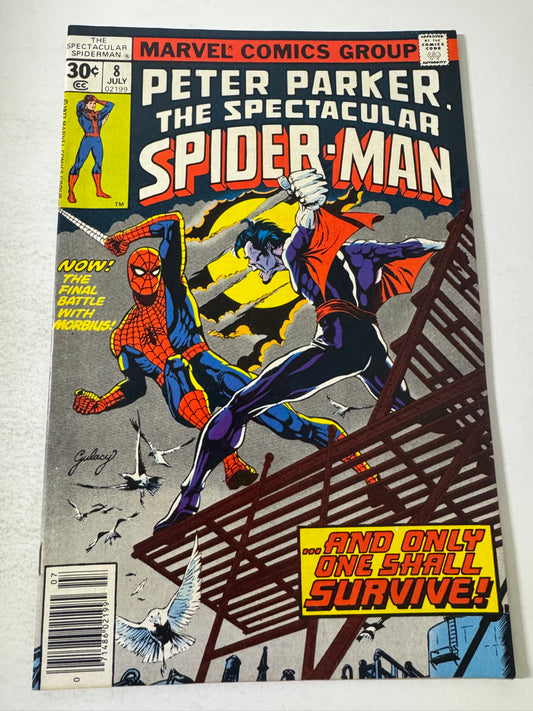SPECTACULAR SPIDER-MAN #8 VF+