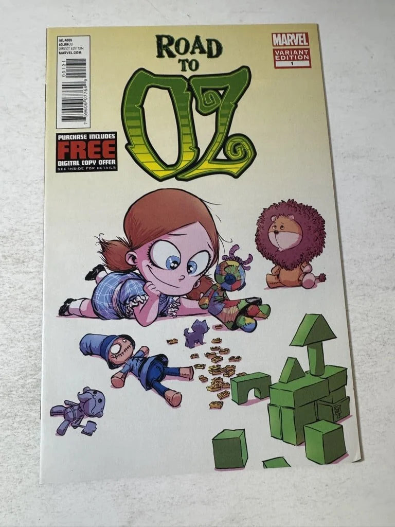 ROAD TO OZ #1 VF/NM Skottie Young Variant