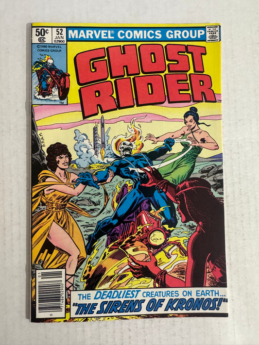 GHOST RIDER #52 NM- NEWSSTAND
