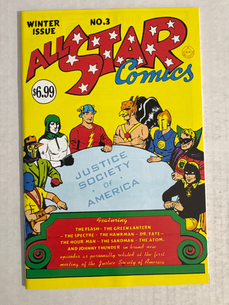 ALL STAR COMICS #3 NM Facsimile