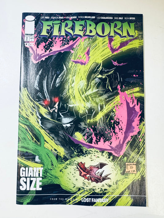 FIREBORN #2 NM Cover B Patrick Mulholland Variant