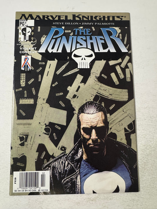 PUNISHER #7 Vol 6 NM Tim Bradstreet Cover NEWSSTAND