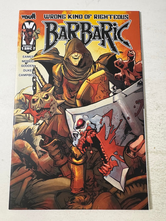 BARBARIC Wrong Kind of Righteous #1 NM-