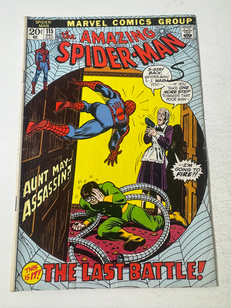 AMAZING SPIDER-MAN #115 GD/VG