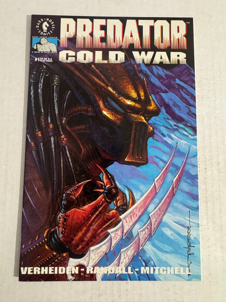 PREDATOR Cold War #1 NM Brian Stelfreeze Cover