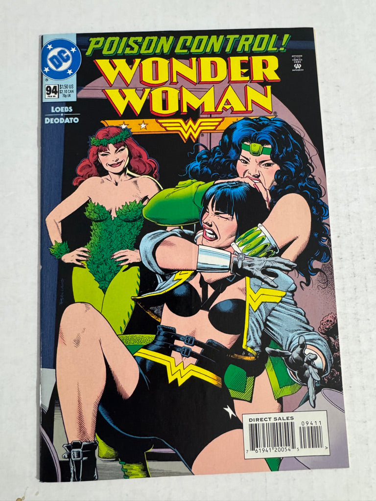 WONDER WOMAN #94 Vol 2 VF Brian Bolland Cover