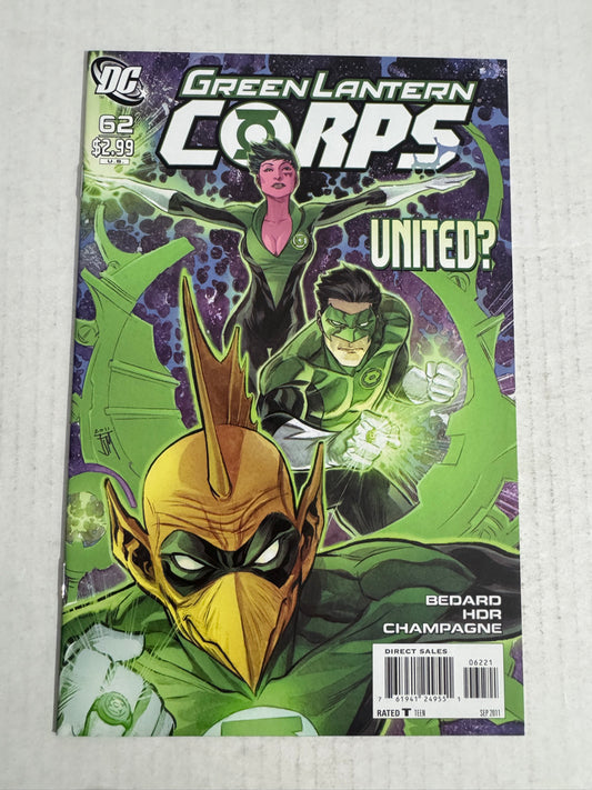 GREEN LANTERN CORPS #62 Vol 2 1:10 Francis Manapul Variant