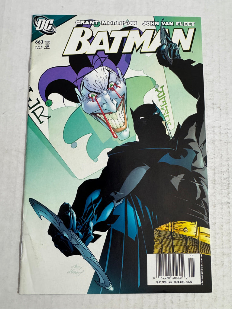 BATMAN #663 VF- Andy Kubert Cover NEWSSTAND