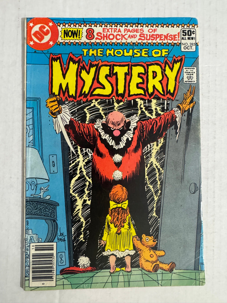 HOUSE OF MYSTERY #285 GD/VG Joe Kubert Cover NEWSSTAND