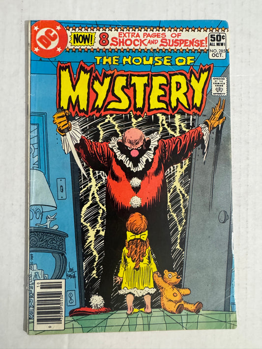 HOUSE OF MYSTERY #285 GD/VG Joe Kubert Cover NEWSSTAND