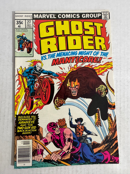 GHOST RIDER #27 VF