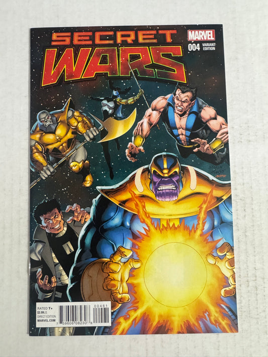 SECRET WARS #4 NM 1:25 Ron Lim Variant