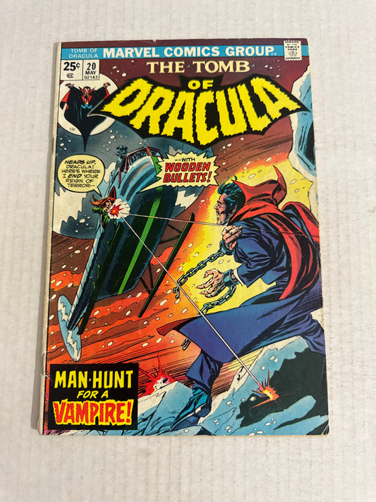 THE TOMB OF DRACULA #20 VG- 1ST APPEARANCE