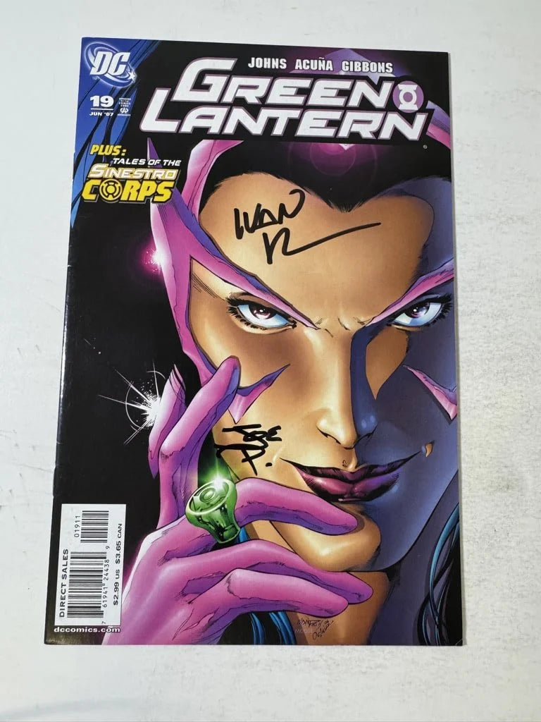 GREEN LANTERN #19 Vol 4 VF/NM SIGNED by Ivan Reis & Joe Prado