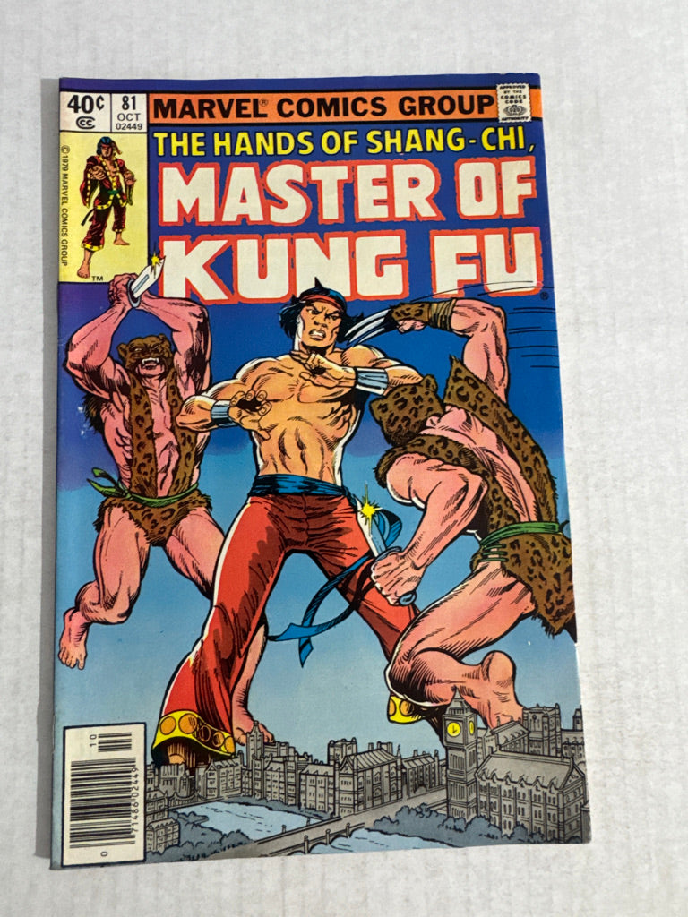 MASTER OF KUNG FU #81 VF-