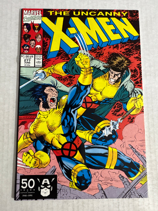 UNCANNY X-MEN #277 Jim Lee Cover