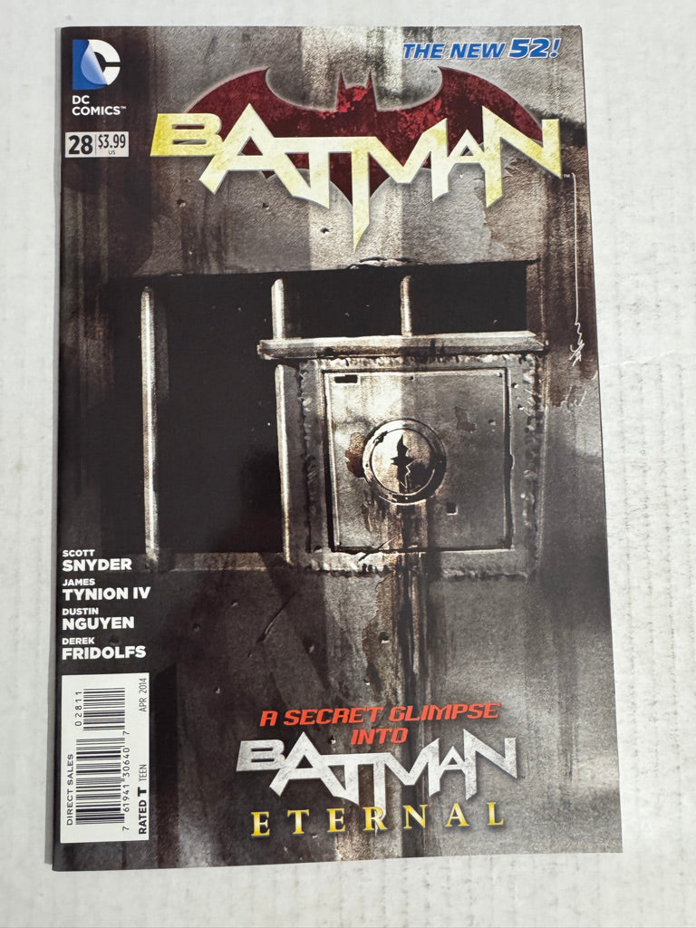 BATMAN #28 Vol 2 NM Dustin Nguyen Cover 1ST APPEARANCE