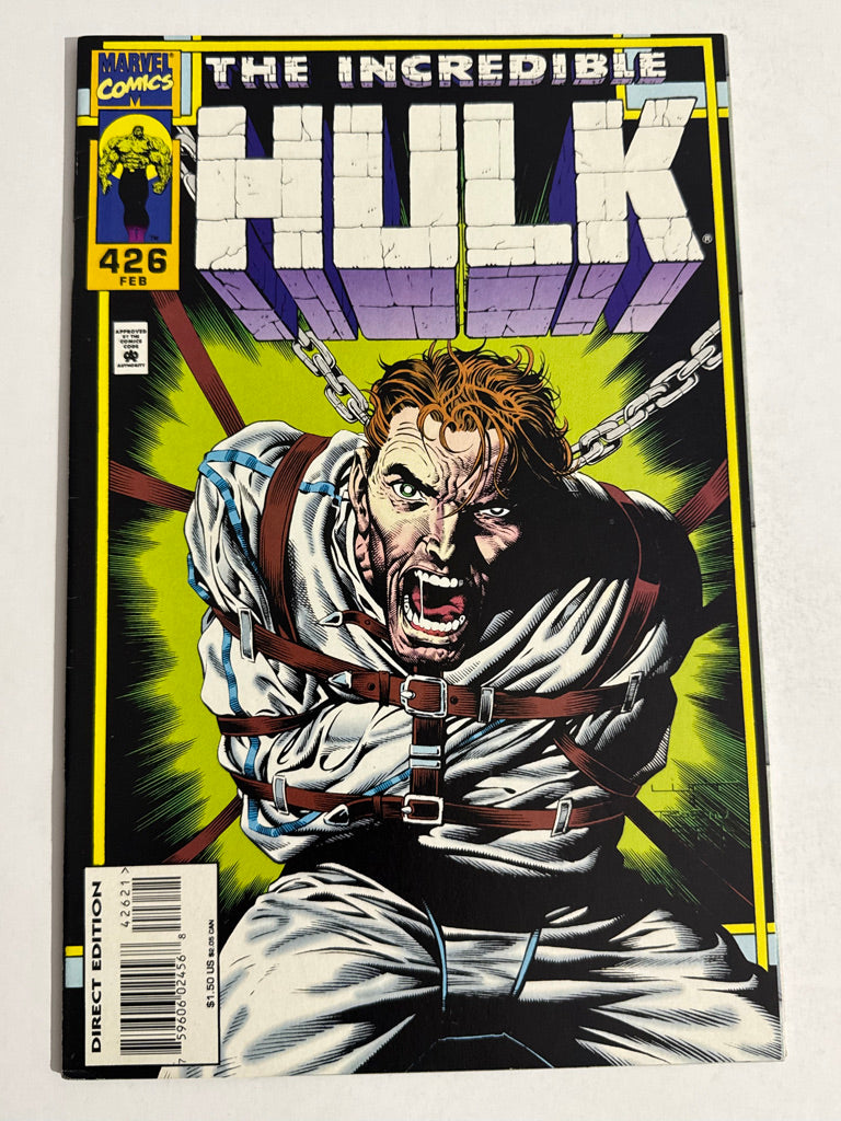 INCREDIBLE HULK #426 VF/NM Liam Sharp Cover