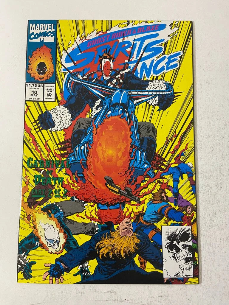 Ghost Rider & Blaze SPIRITS OF VENGEANCE #10 NM