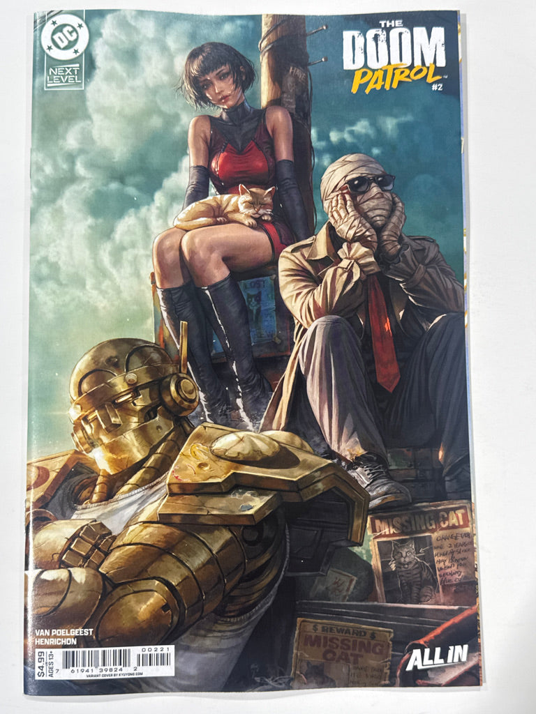DOOM PATROL #2 Vol 7 NM Kyuyong Eom Variant