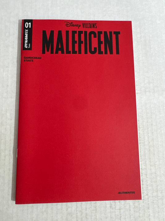 MALEFICENT #1 Vol 2 NM Red Blank Blind Bag Variant