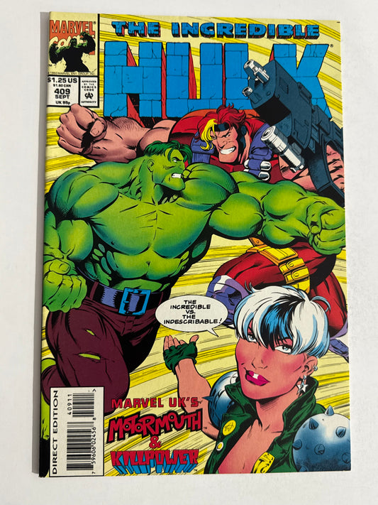 INCREDIBLE HULK #409 Gary Frank Cover