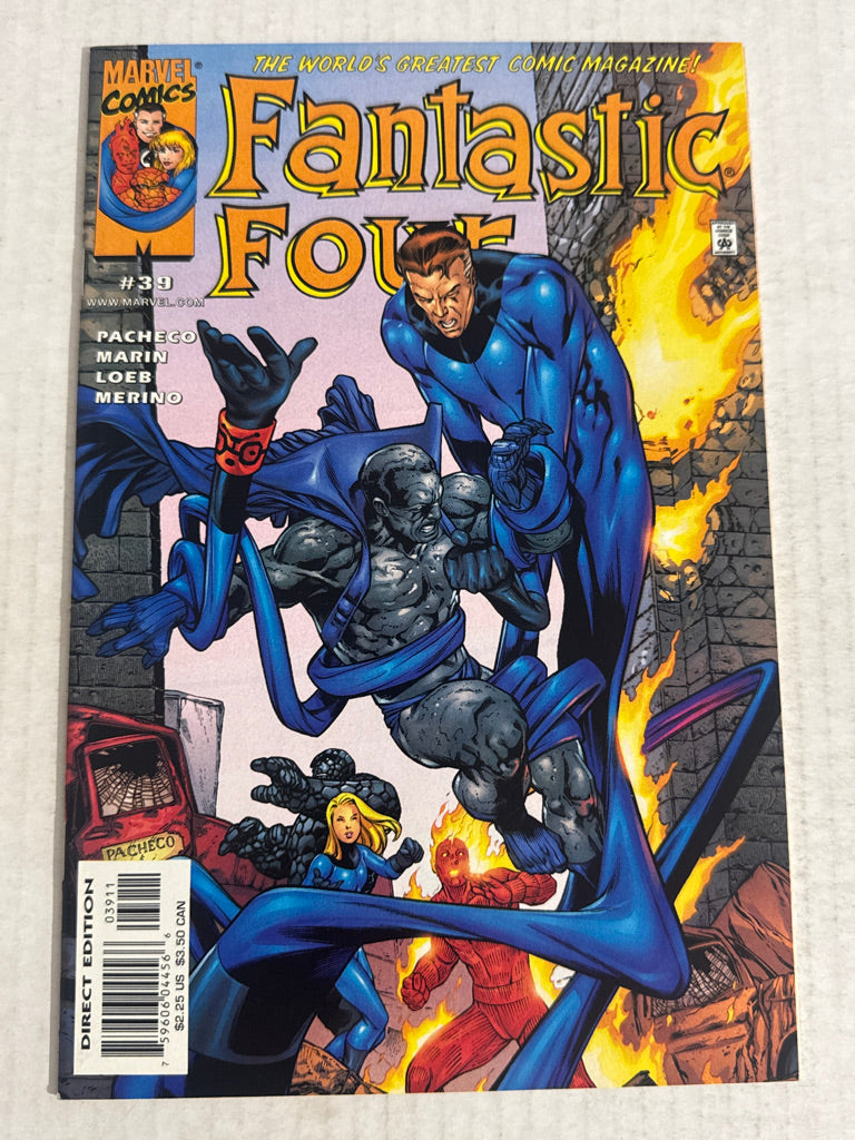 FANTASTIC FOUR #39 Vol 3 NM Carlos Pacheco Cover