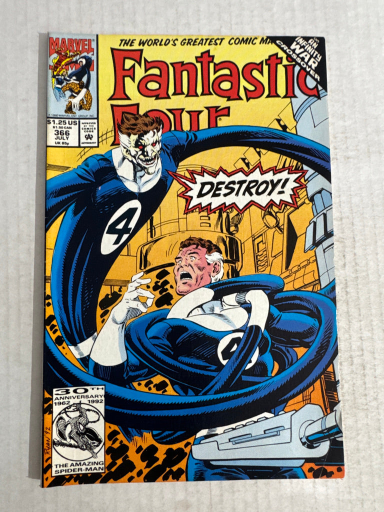 FANTASTIC FOUR #366 VF