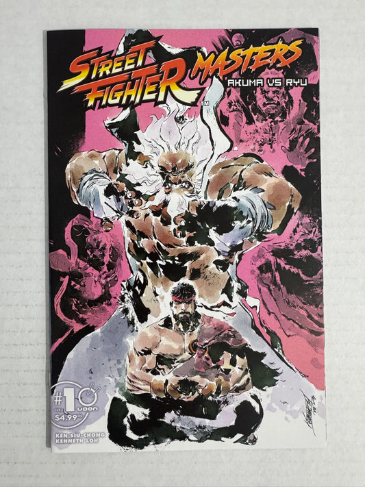 STREET FIGHTER MASTERS Akuma Vs Ryu #1 NM