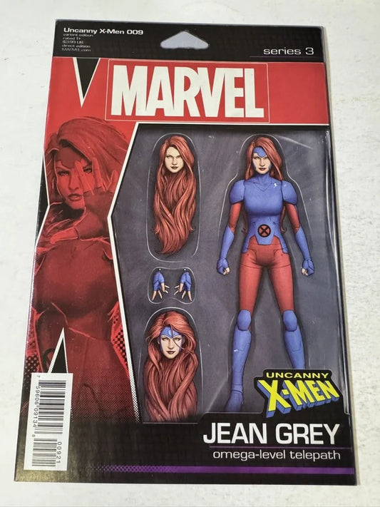UNCANNY X-MEN #9 Vol 5 NM Jean Grey Action Figure Variant