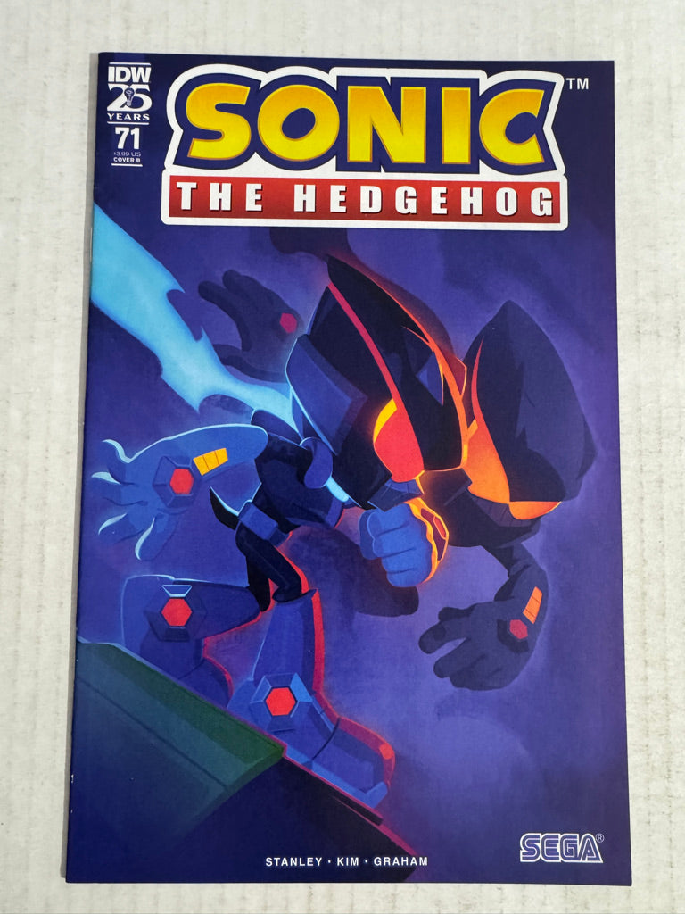 SONIC THE HEDGEHOG #71 VF/NM B Variant