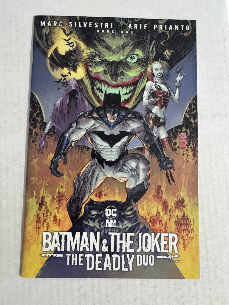 BATMAN & THE JOKER DEADLY DUO #1 NM Marc Silvestri Cover