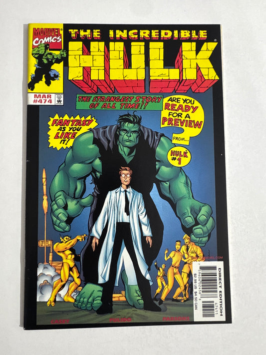 INCREDIBLE HULK #474 VF/NM