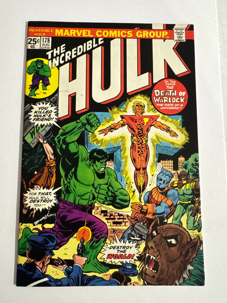 INCREDIBLE HULK #178 VF