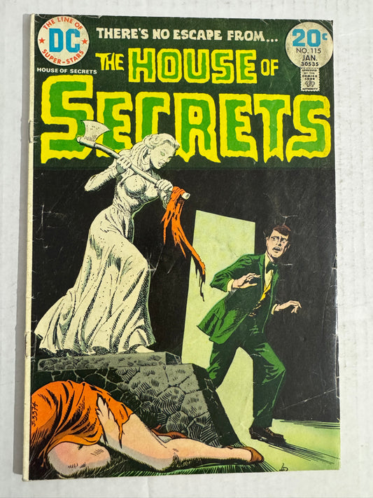 HOUSE OF SECRETS #115 GD/VG